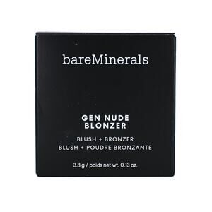 BAREMINERALS GEN NUDE BLONZER Blush + Bronzer - Kiss of Copper - 0.13 oz